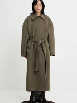 Our Legacy płaszcz z dodatkiem wełny Court