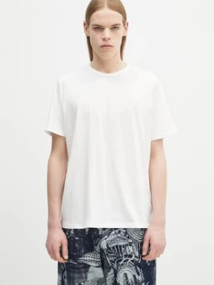 Our Legacy t-shirt bawełniany New Box męski kolor biały gładki M2206NW