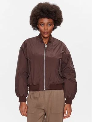 Outhorn Kurtka bomber TJACF028 Brązowy Regular Fit