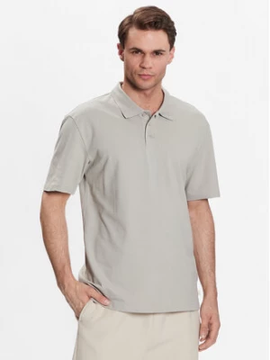 Outhorn Polo TTSHM449 Szary Regular Fit
