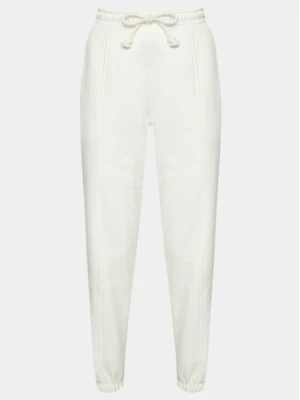 Outhorn Spodnie dresowe OTHAW23TTROF483 Biały Regular Fit
