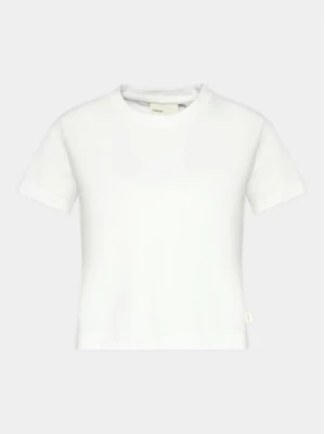 Outhorn T-Shirt OTHAW23TTSHF0922 Biały Regular Fit