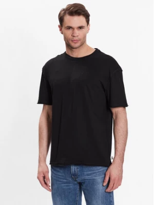 Outhorn T-Shirt TTSHM456 Czarny Regular Fit