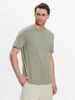 Outhorn T-Shirt TTSHM467 Zielony Regular Fit
