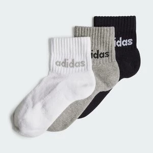 Outlet Value Linear Kids Ankle Socks 3 Pairs Adidas