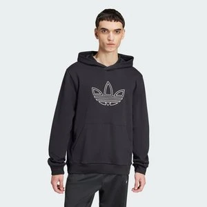 Outlined Trefoil Hoodie Adidas