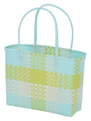 Overbeck and Friends Shopper bag "Camilla" w kolorze błękitnym - 39 x 28 x 15 cm rozmiar: onesize