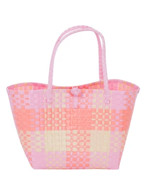 Overbeck and Friends Shopper bag "Camilla" w kolorze jasnoróżowym - 34 x 30 x 26 cm rozmiar: onesize