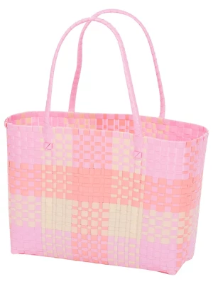Overbeck and Friends Shopper bag "Camilla" w kolorze jasnoróżowym - 39 x 28 x 15 cm rozmiar: onesize