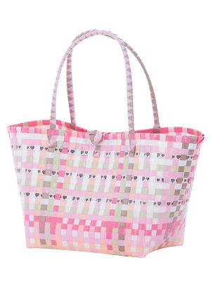 Overbeck and Friends Shopper bag "Lise" w kolorze jasnoróżowym - 34 x 20 x 26 cm rozmiar: onesize
