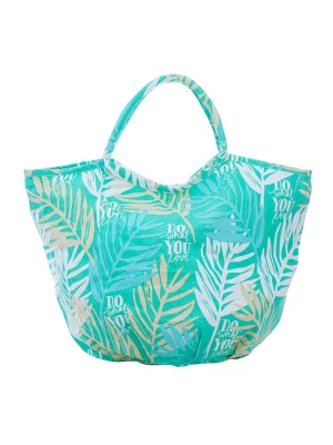Overbeck and Friends Shopper bag "Paloma" w kolorze turkusowym - 63 x 45 x 29 cm rozmiar: onesize