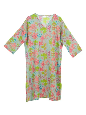 Overbeck and Friends Tunika "Viola" w kolorze zielonym rozmiar: M/L