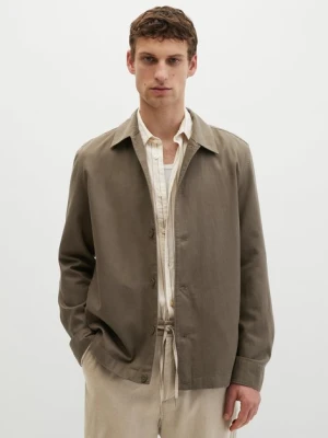 Overshirt Marc O'Polo hnědá
