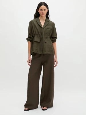 Overshirt regular Marc O'Polo hnědá