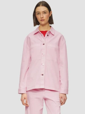 Overshirt wykonany z twillu o luźnym kroju s.Oliver różowy