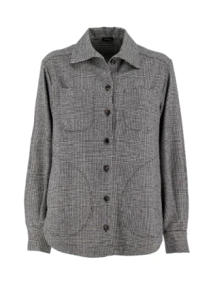 Overshirt z wełny i kaszmiru Kiton