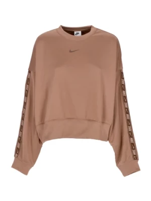 Oversize Crewneck Sweatshirt Archaeo Brown Nike