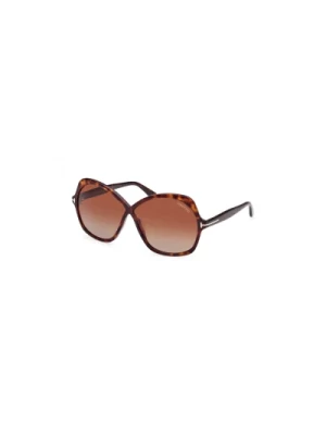 Oversize okulary przeciwsłoneczne Rosemin dla kobiet Tom Ford