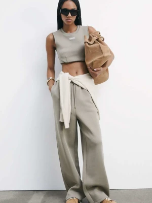 Oversize’owe spodnie jogger PATRIZIA PEPE