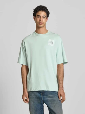 Oversize’owy T-shirt z nadrukiem logo The North Face