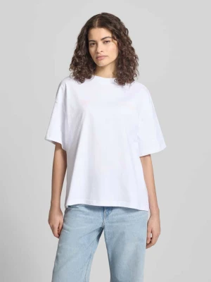 Oversize’owy T-shirt z nadrukiem motywu i logo Model 'NIVELLES' Pegador