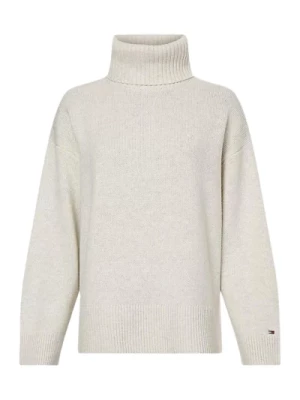 Oversize Sweter z wełny z golfem Tommy Hilfiger