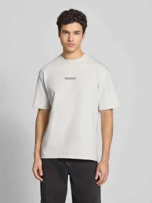 Oversize T-shirt z bawełny model 'Stavoren' Pegador