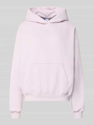 oversized bluza z kapturem z mieszanki bawełny Nike Jasnoróżowy
