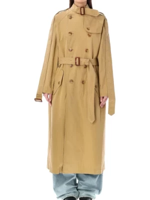 Oversized Deconstructed Trench Coat R13