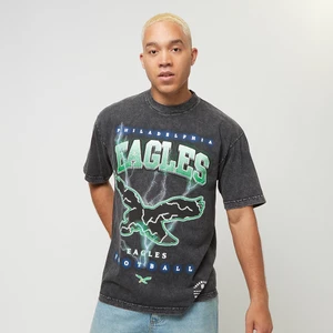 OVERSIZED GRAPHIC TEE PHILADELPHIA EAGLES black, marki Mitchell & NessApparel, w kolorze Szary, rozmiar