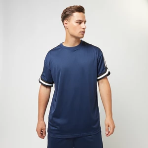 Oversized Stripes Mesh Tee darkblue, marki Urban ClassicsApparel, w kolorze Niebieski, rozmiar