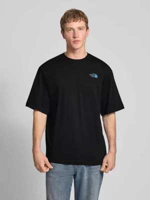 Oversized T-shirt z logo i okrągłym dekoltem The North Face