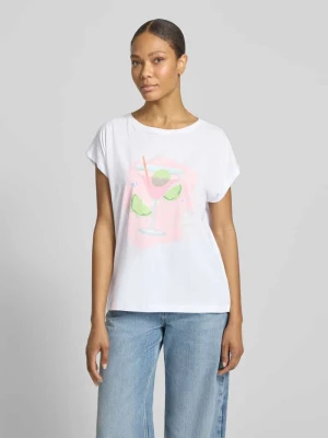 Oversized t-shirt z nadruk z motywem Smith and Soul