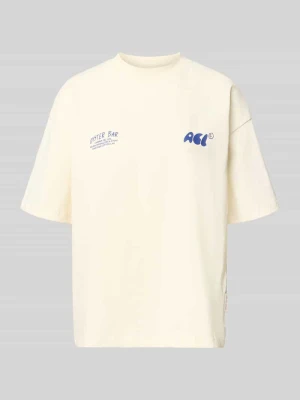 oversized t-shirt z nadrukami z logo ANOTHER COTTON LAB