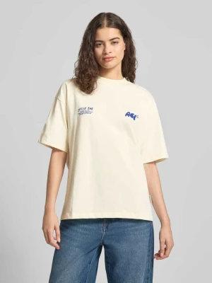 oversized t-shirt z nadrukami z logo ANOTHER COTTON LAB