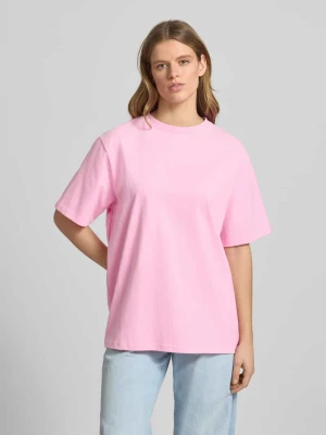 Oversized t-shirt z okrągłym dekoltem model 'Toast' OH APRIL