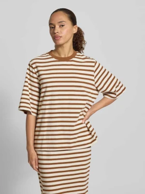 Oversized t-shirt z rękawem o dł. 1/2 model 'FIDELIA' Soyaconcept