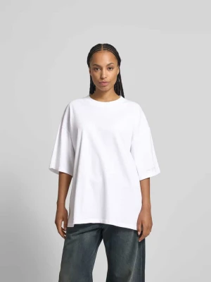 Oversized T-shirt z Wyhaftowane logo Black Palms Biały