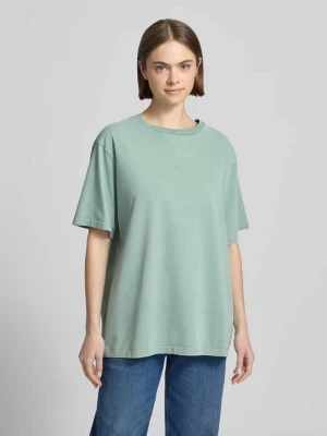 Oversized T-shirt z Wyhaftowane logo OH APRIL