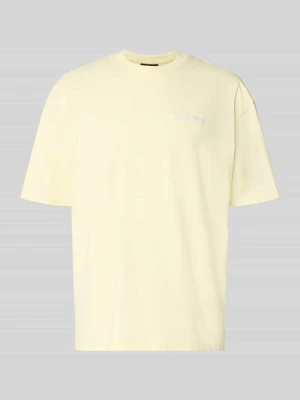 Oversized T-shirt z Wyhaftowane logo PEGADOR
