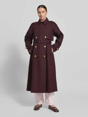 Oversized Trencz z czystej Bawełna Tommy Hilfiger