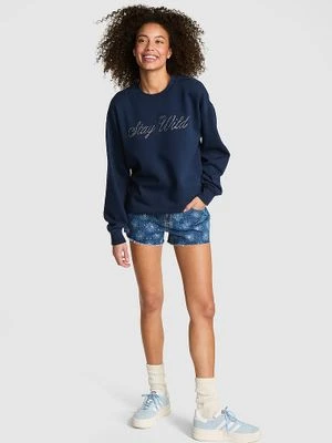 PINK Oversize'owa bluza z polaru Ivy Victoria's Secret