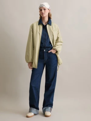Oversizowa bluza w stylu lotnika Marc O'Polo béžová