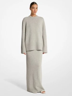 Oversizowy kaszmirowy sweter MICHAEL KORS COLLECTION