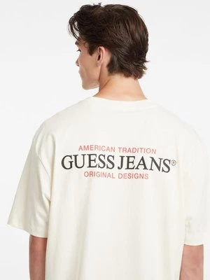 Oversizowy T-Shirt American Tradition Guess