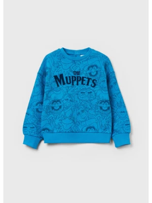 OVS Bluza DISNEY 1607656 Niebieski Regular Fit