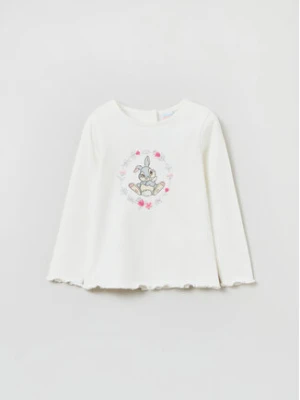 OVS Bluzka Bambi 1625516 Biały Regular Fit