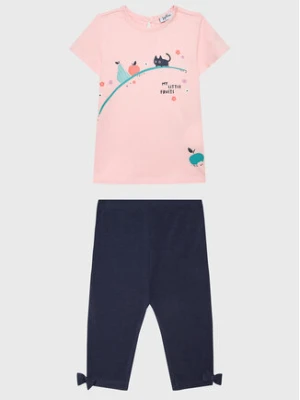 OVS Komplet t-shirt i legginsy 1766924 Różowy Regular Fit
