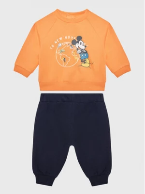 OVS Komplet t-shirt i spodnie 1756978 Pomarańczowy Regular Fit