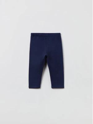 OVS Legginsy 1632893 Granatowy Slim Fit